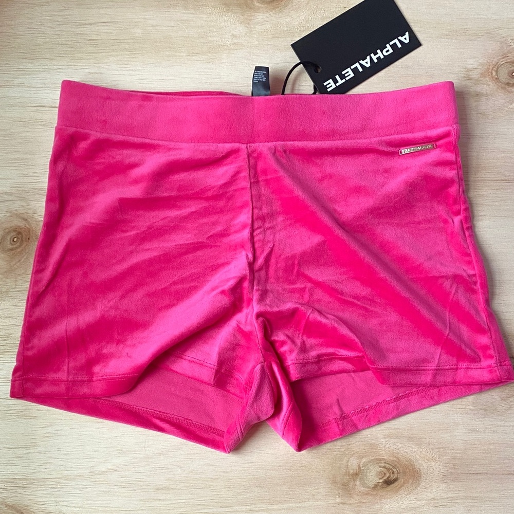 VELOUR SHORTS - Picture 4 of 10